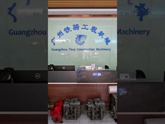 La pompe hydraulique de l'excavatrice Komatsu 2000-8 HPV375 708-2K-00121 708-2K-00120