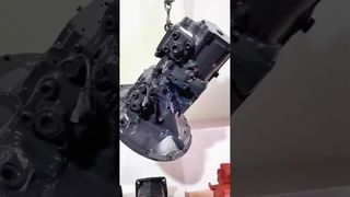 chaque étape de la pompe hydraulique Komatsu PC360-7 est transparente ? #komatsu #pompeshydrauliques