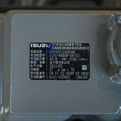 Moteur Isuzu 4JG1 durable, moteur de camion refroidi à l' eau à quatre cycles