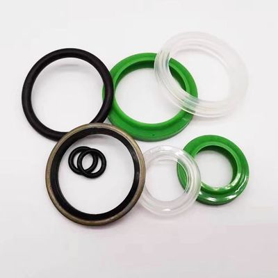 Kit d'étanchéité à cylindre hydraulique multicolore O anneau durable pour mécanique