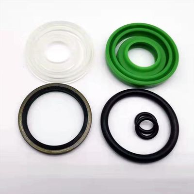Kit d'étanchéité à cylindre hydraulique multicolore O anneau durable pour mécanique