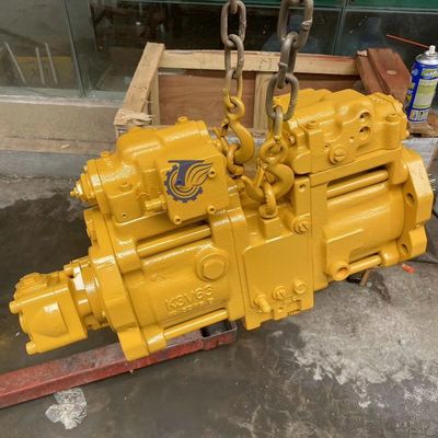 CAT110B CAT120B CAT312B Pompes hydrauliques à piston pour excavatrice, pompe à engrenages principaux K3V63DT pour Caterpillar, neuve et d'occasion, conditionnée&quot;