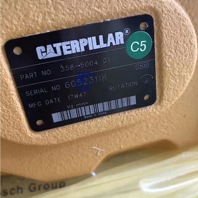 CAT307E Excavateur pompe hydraulique principale 358-5004 3585004 Nouveau équipement en état d'usage pompe à piston Industrie de détail Caterpillar