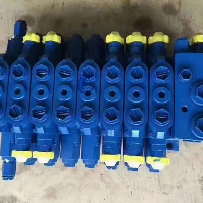 Ventilateur hydraulique pour excavatrice Kobelco SK60C SK60-5 SK70 SK100 SK120 SK120-5 Ventilateur de distribution de la soupape de commande principale