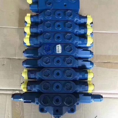 Ventilateur hydraulique pour excavatrice Kobelco SK60C SK60-5 SK70 SK100 SK120 SK120-5 Ventilateur de distribution de la soupape de commande principale