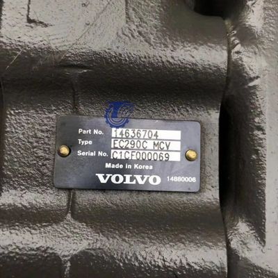 VOE14636704 VOE14541591 Pour Volvo EC290B EC290C FC3329C Machine de régulation des soupapes d'ingénierie des accessoires lourds