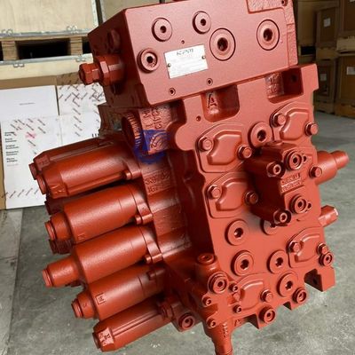 31N6-10110 KPM KMX15RA Pour l'assemblage de soupape de commande hydraulique rouge Hyundai R215-7
