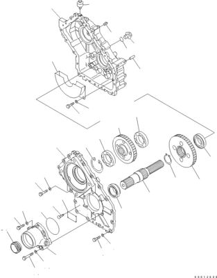 705-52-30960 720-1L-00010 720-1L-04160 720-1L-01010 Pour la pompe à pistons hydraulique HST WA100-5 de Komatsu