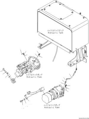 708-1L-00710 708-1L-01710 708-1L-04230 Pour chargeur Komatsu Wa450-6 Wa470-6 Wa480-6 Pompe à piston hydraulique principale