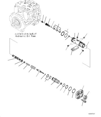 708-1g-00060 708-1g-01060 708-1g-04310 Pour Komatsu Wa470-6 Wa480-6 Pompes à piston hydraulique