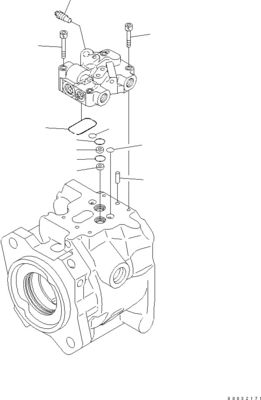 708-1W-00961 708-1W-01850 708-1W-00010 Pour Komatsu