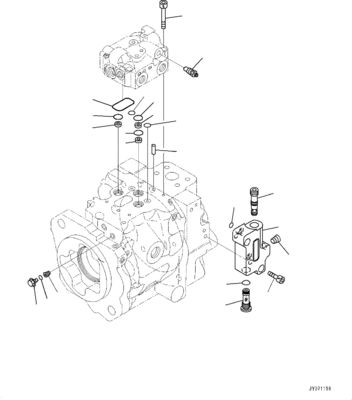 708-1U-00120 708-1U-00140 708-1U-00170 Pour Komatsu WA380-6 WA430-6 Pompe hydraulique pompe de direction