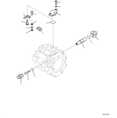 708-1W-90600 R7081W90600 708-1W-04222 708-1W-01632 Pour Komatsu D475A-5EO refroidissement hydraulique