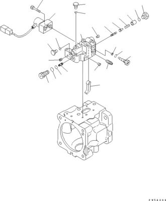 708-1W-00600 708-1S-00910 R7081S00910 R7081W00600 Pour Komatsu D475A-5 Bulldozer pompe hydraulique à ventilateur pompe à piston