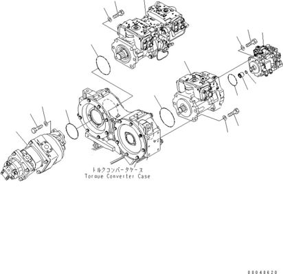 708-2G-00800 708-2G-00801 708-2G-01081 Pour le chargeur Komatsu WA600-6 Pompes hydrauliques Pompes à piston Pompes principales Haute qualité
