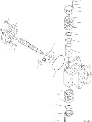 708-4L-00910 708-45-10204 708-4L-00911 Pour Komatsu WA800-3 WA900-3 pompe à commutateur hydraulique pompe principale haute qualité
