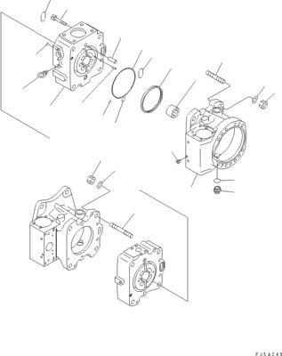 708-4L-00910 708-45-10204 708-4L-00911 Pour Komatsu WA800-3 WA900-3 pompe à commutateur hydraulique pompe principale haute qualité
