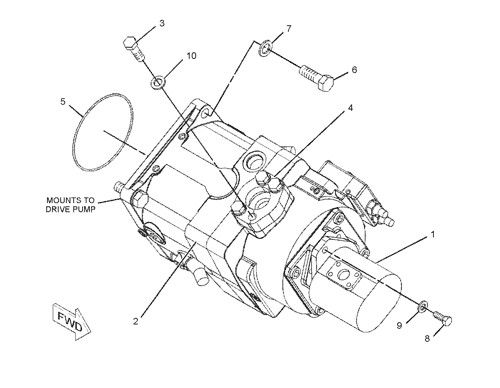 216-4826 2164826 10R3808 Pour le chargeur de roues de chat 992G A11VO260 pompe principale hydraulique