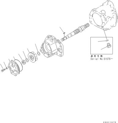 708-1L-00012 708-1L-00011 708-1L-01011 708-1L-04010 Pour le bulldozer Komatsu D65EX-12 D65PX-12 Pompes hydrauliques Pompes HSS