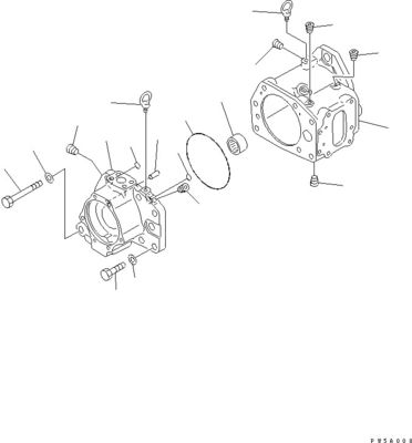 708-1L-00012 708-1L-00011 708-1L-01011 708-1L-04010 Pour le bulldozer Komatsu D65EX-12 D65PX-12 Pompes hydrauliques Pompes HSS