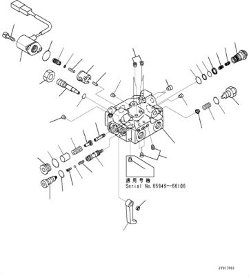 708-1W-01741 708-1W-00741 708-1W-00740 Pour Komatsu WA430-6 pompe hydraulique pompe principale pompe chargeuse pompe après-vente