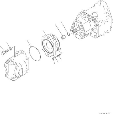 708-1L-00300 R7081L00300 708-1L-01310 708-1L-04010 Pour le bulldozer Komatsu D275AX-5 ÉQUIPEMENT DE TRAVAIL HYDRAULIQUE POMPE originale
