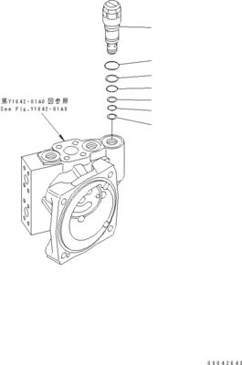 706-7H-01101 706-7H-12310 706-7H-01100 Pour le bulldozer Komatsu D155AX-6 D155AX-7 Moteur hydraulique HST PUMPE Après-vente