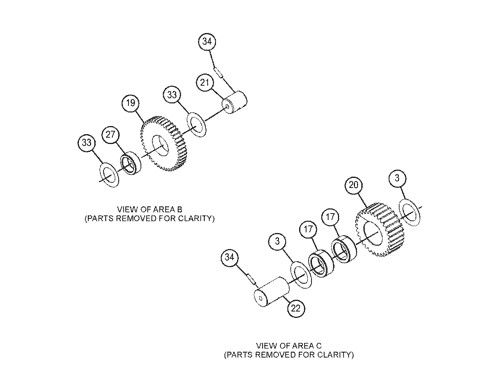 527-7077 511-6008 511-6009 Pour les excavatrices CAT 318F 320GC 323GC 325F Assemblage de déplacement