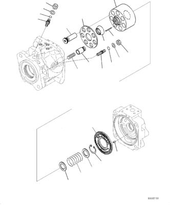 708-1U-00120 708-1U-00140 708-1U-00170 708-1L-04010 R7081U00120 R7081U00171 708-1U-01151 Pour Komatsu