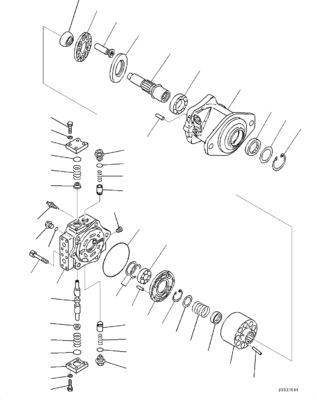708-7F-00050 708-7F-11130 708-7L-04180 Pour Komatsu D65EX-18EO D65EXI-18EO D65PX-18EO
