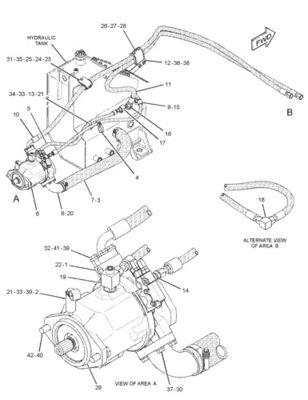252-2679 CA2522679 20R7022 Pour CAT 953D chargeur à voie hydraulique pompe principale pompe à pistons pompe ASSY pompe GP-piston marché de rechange de haute qualité Original