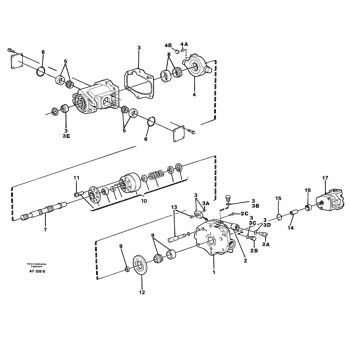 VOE11026949 Pour VOLVO L120C L120C L150C chargeur à roues pompe hydraulique principale pompe à piston pompe ASSY pompe GP-PISTON après-vente