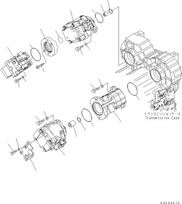 708-1U-00150 708-1U-01151 708-1U-00151 708-1U-01153 Pour Komatsu WA380-6 WA430-6 chargeurs à roues pompe hydraulique direction pompe à piston pompe HST pompe pompe ASSY après-vente