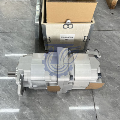7055130290 705-51-30290 pour KOMATSU D155AX-5 D155A-3 D155A-5 Bulldozer rampant pièces de rechange pompe à engrenages hydrauliques