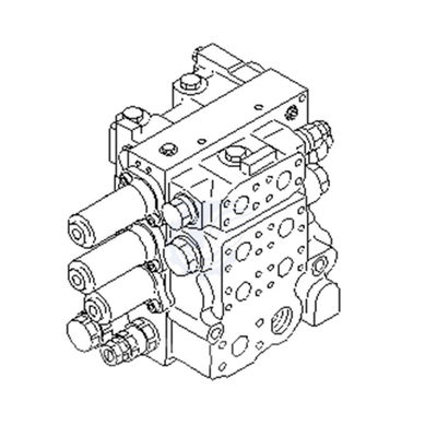 723-63-12101 723-63-12100 723-63-11104 Valve de commande principale hydraulique pour Komatsu D65E D65E-12 D85E D85ESS Pièces de roue de chargeuse de pelleteuse