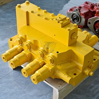 723-63-12101 723-63-12100 723-63-11104 Valve de commande principale hydraulique pour Komatsu D65E D65E-12 D85E D85ESS Pièces de roue de chargeuse de pelleteuse