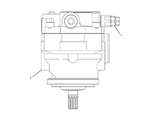 REBUILT Pompes hydrauliques pour les pièces d'excavatrice de Caterpillar 349E 352F 349E L 349E L HVG 349E L VG 349F L