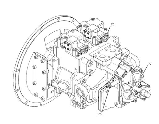 REBUILT Pompes hydrauliques pour les pièces d'excavatrice de Caterpillar 349E 352F 349E L 349E L HVG 349E L VG 349F L