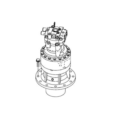 KRC10010 RÉDUITEUR D'ÉVÉNEMENT / BOIQUE DE GRANDE-GREIN / GRANDE-GREIN RÉDUITEUR D'ÉVÉNEMENT pour le cas SH200-5 CX210C CX210B PARTIES de pièces détachées pour les excavatrices