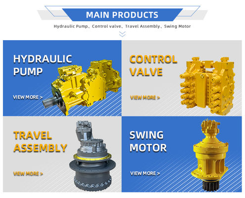 Use For Doosan DX500-7 Excavators Travel Assembly 2401-6292A 170402-00023 A6VE160 Motor Bonfiglioli C715 Gearbox High Quality Travel Gearbox Construction Machinery Aftermarket Parts